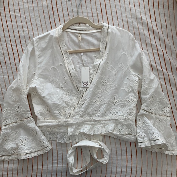 Spell Designs Damsel Lace Top size L - Picture 3 of 12